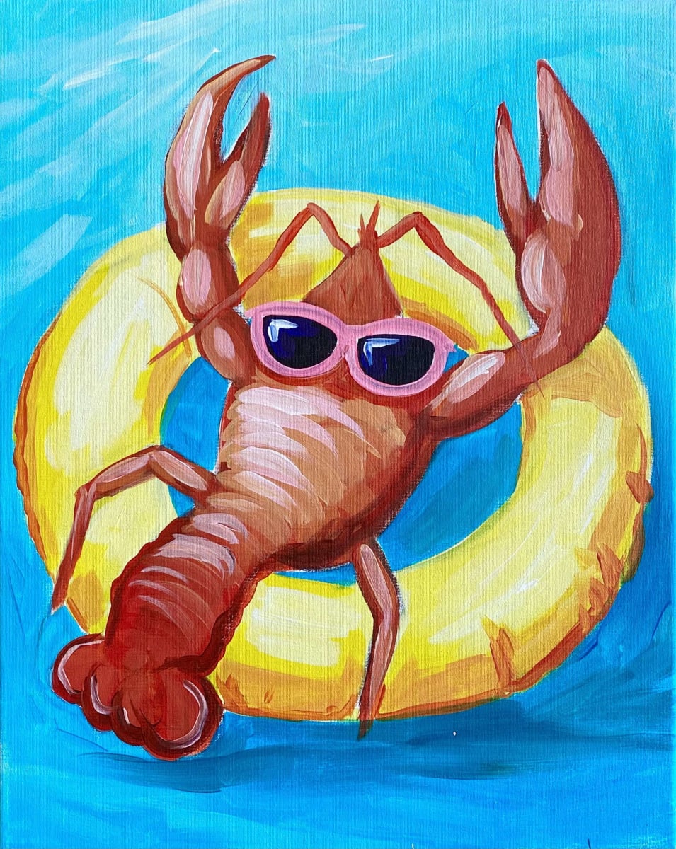 FAMILY ART - Chillin' Lobster Photo
