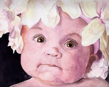 Bringing Faces to Life with Watercolor with Lorelle Photo