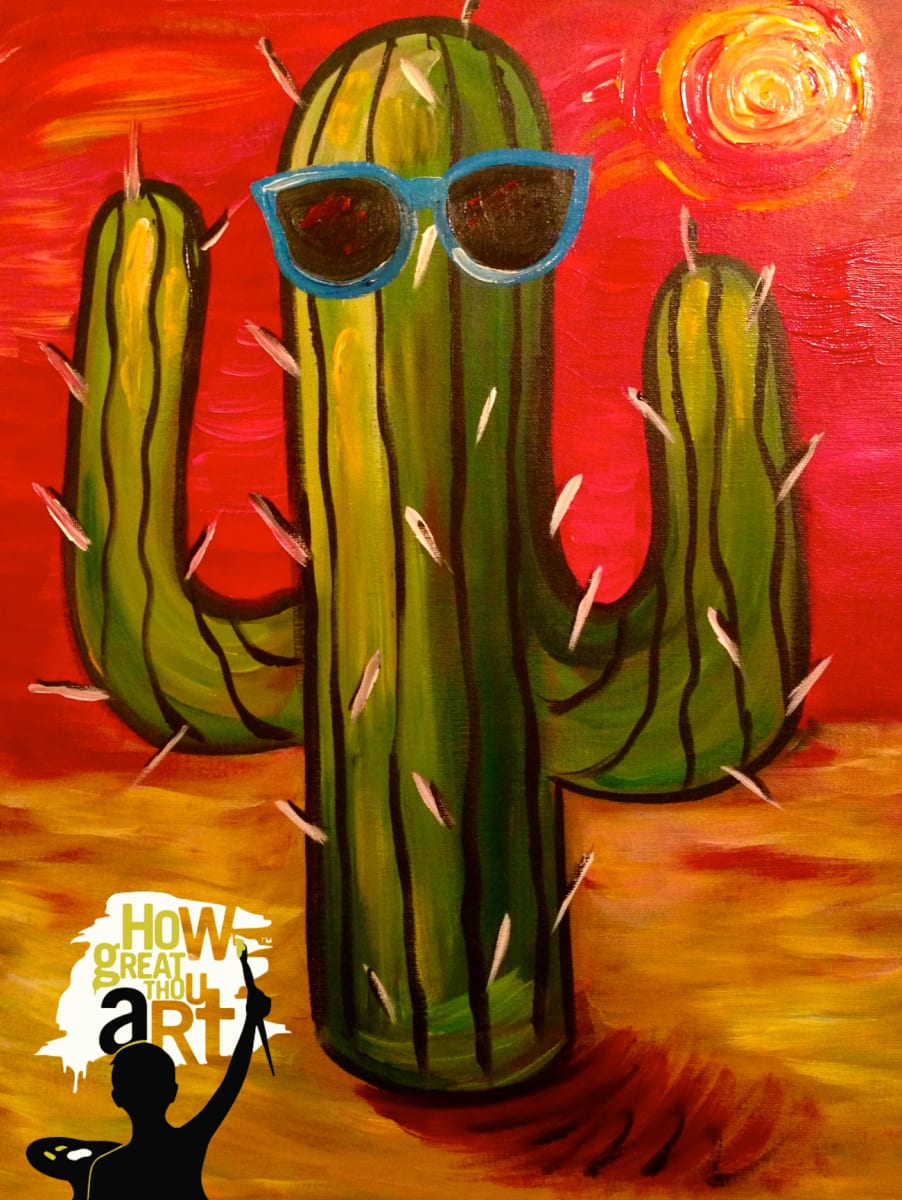 Throckmorton Location/ Masterpiece Monday "Cool Cactus" Photo