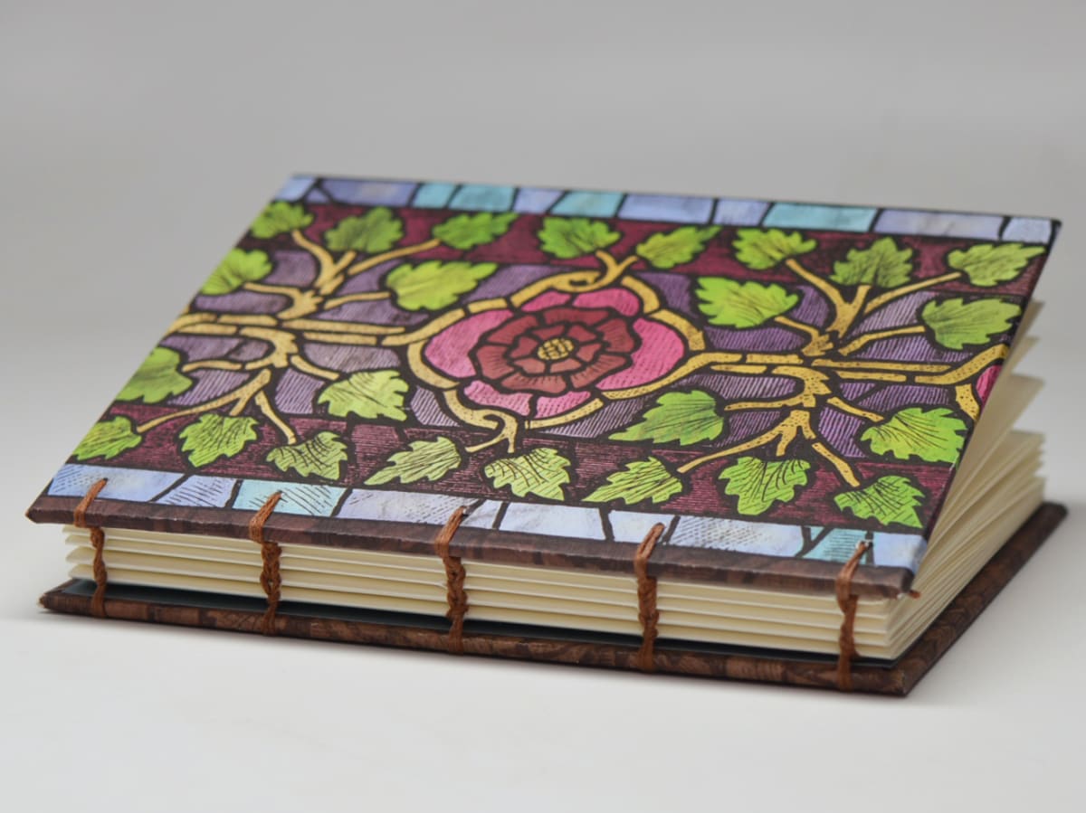 Advanced Bookbinding: Creating a Coptic Stitch Book Photo