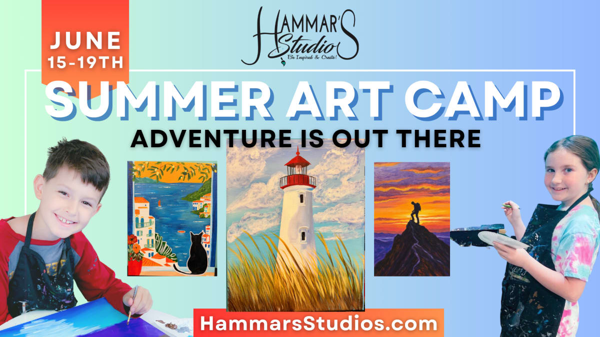 Summer Art Camp: Adventure is Out There! 9-12pm Full Week Photo