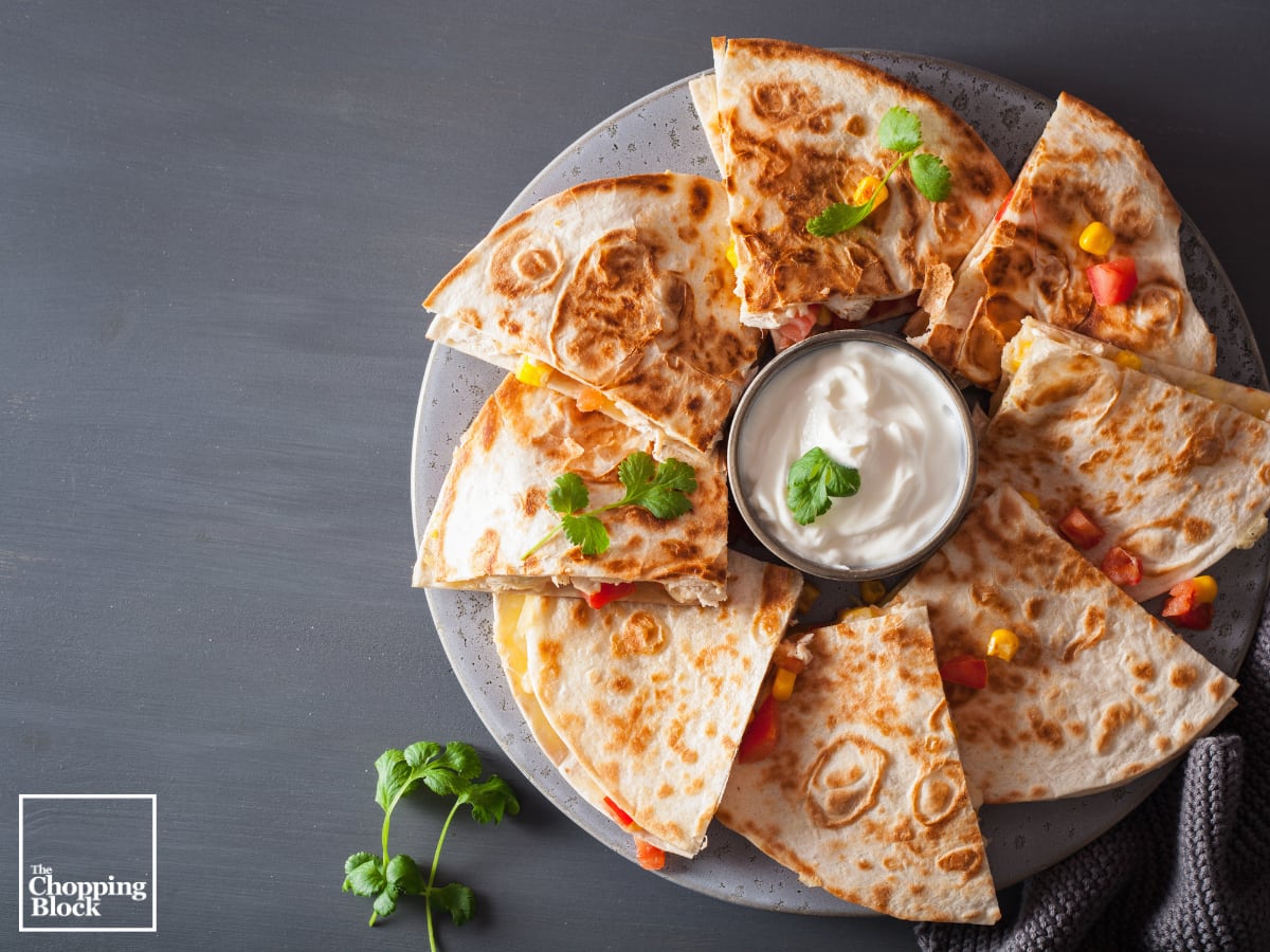 Lunch & Learn Demonstration: Roasted Poblano Quesadillas and Mexican Rice Photo