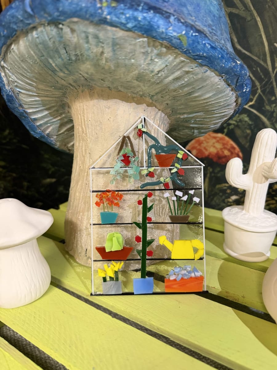 Glass Fusing: Greenhouses Photo