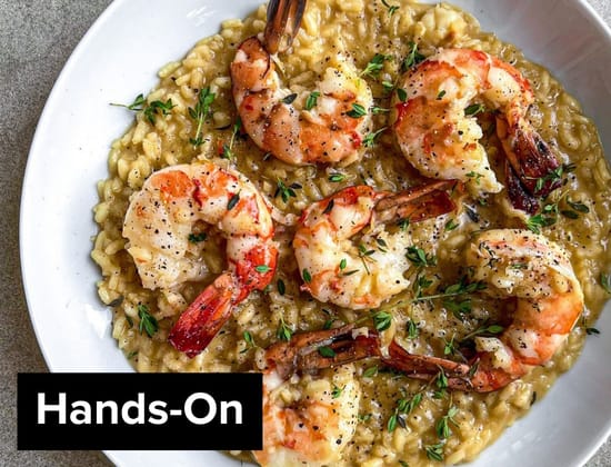Quickfire Series | Risotto & Prawns - $99 Photo