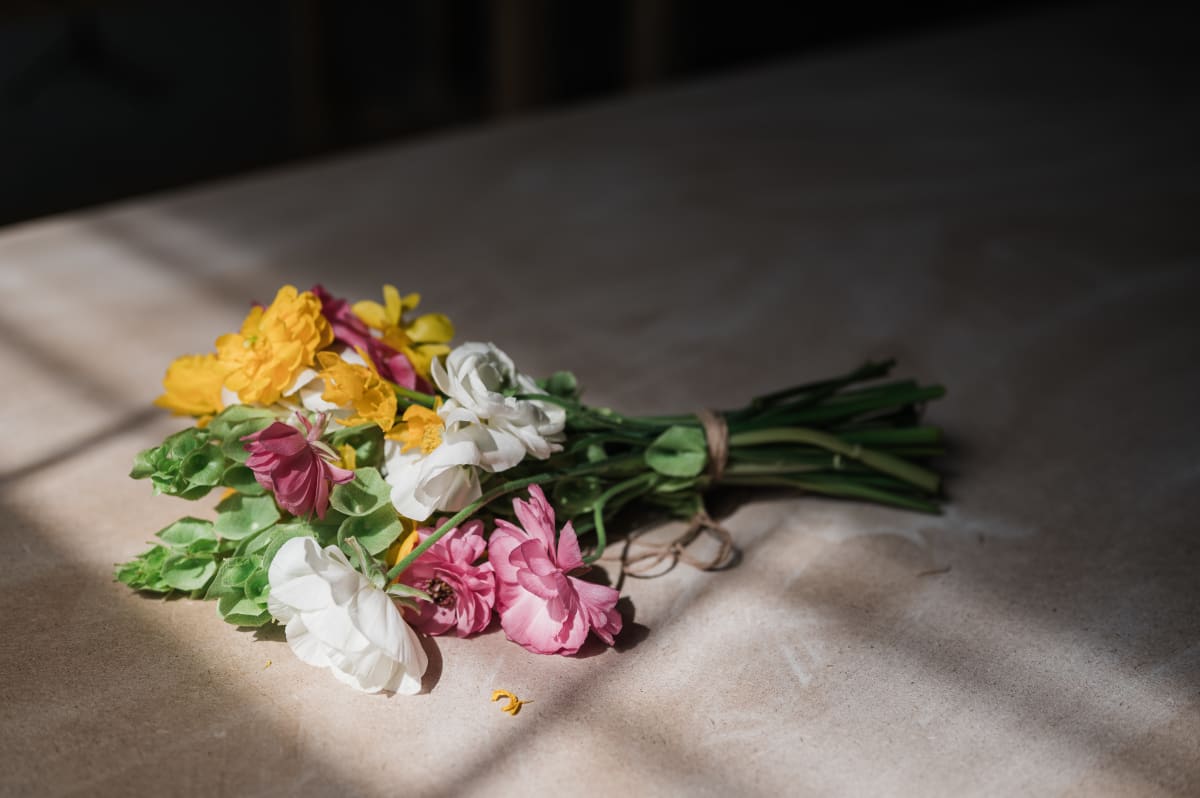 Fresh Floral Arrangement Photo