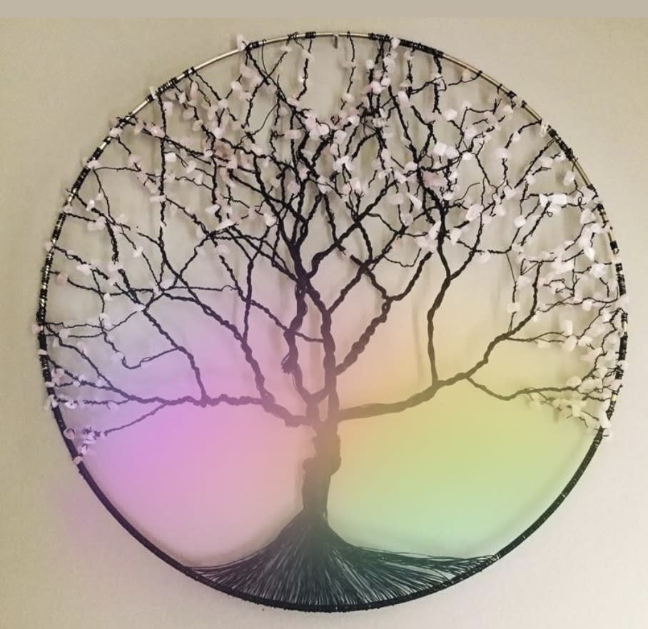 Tree of Life in Ring with Catherine Photo