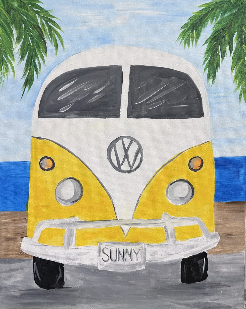 Paint & Sip "VW Bus" Photo