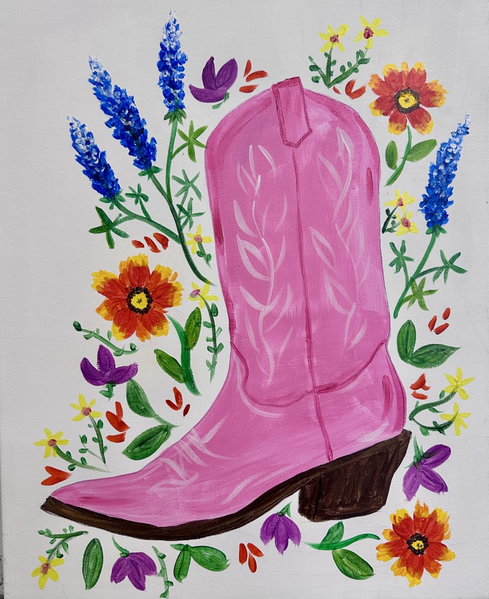 Paint & Sip "Texas Two-Step" Photo