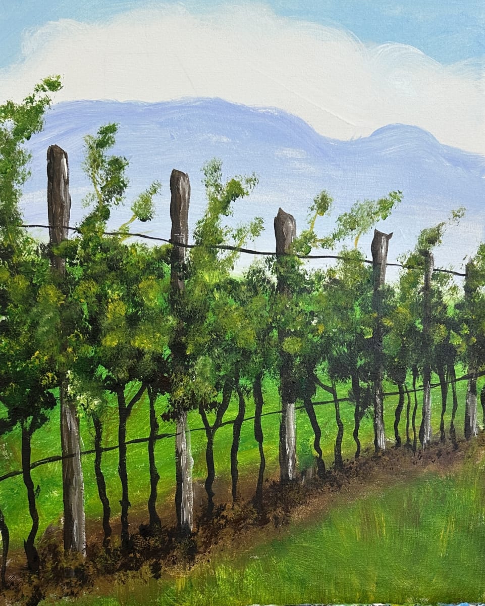 Paint & Sip "Grape Vines" Photo