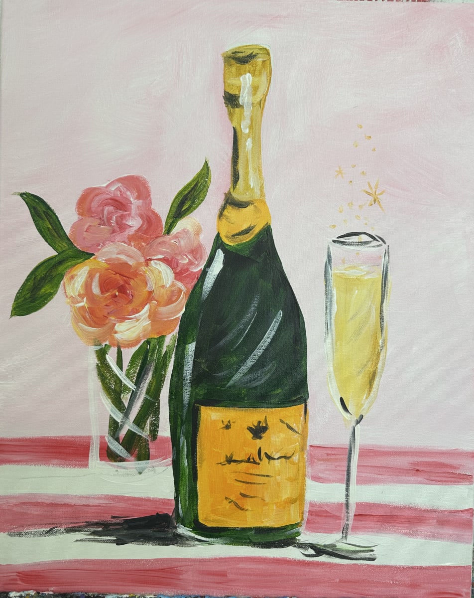 Paint & Sip "Celebrate" Photo