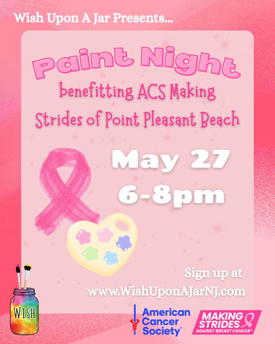 Making Strides Fundraiser Paint Night Photo