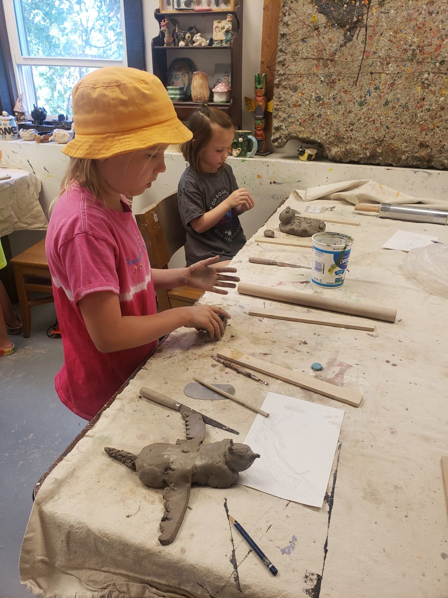 Pond Observation & Clay Creation at Springbrook Photo