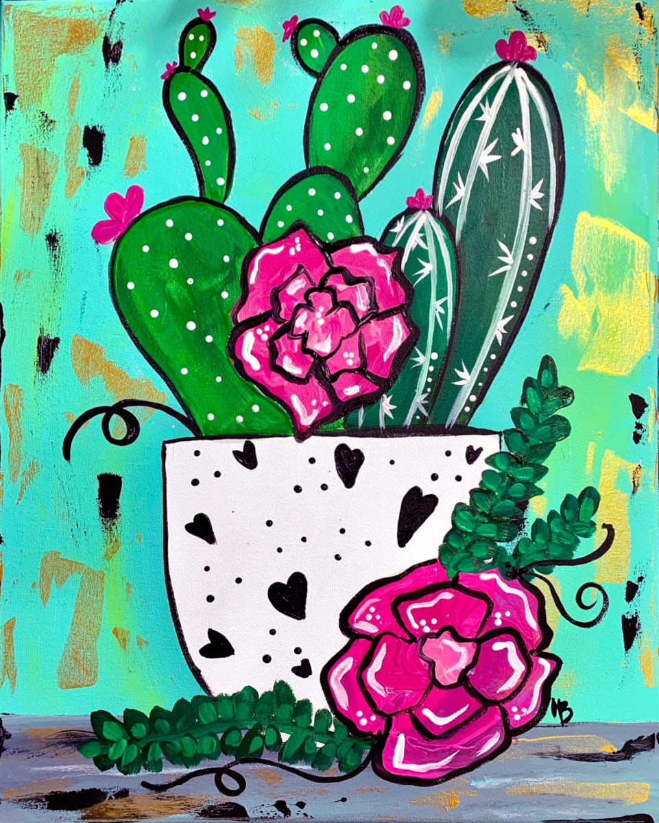 Paint night for Cystic Fibrosis Photo