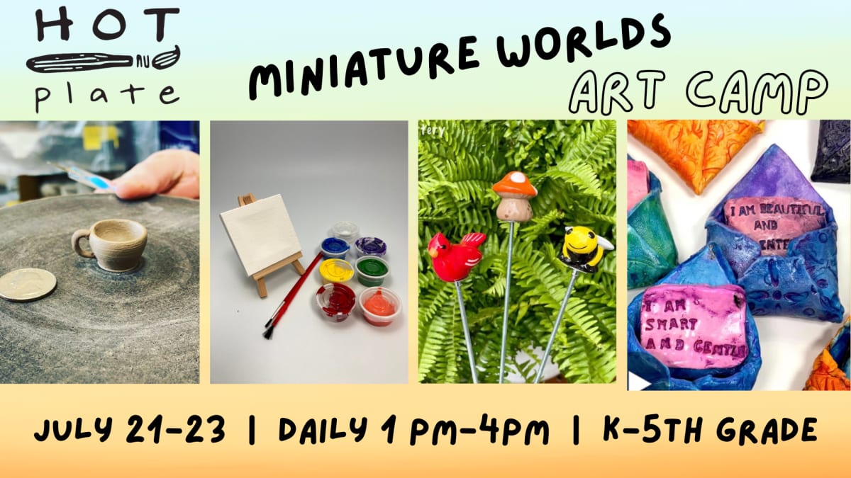 Miniature Worlds Art Camp Photo