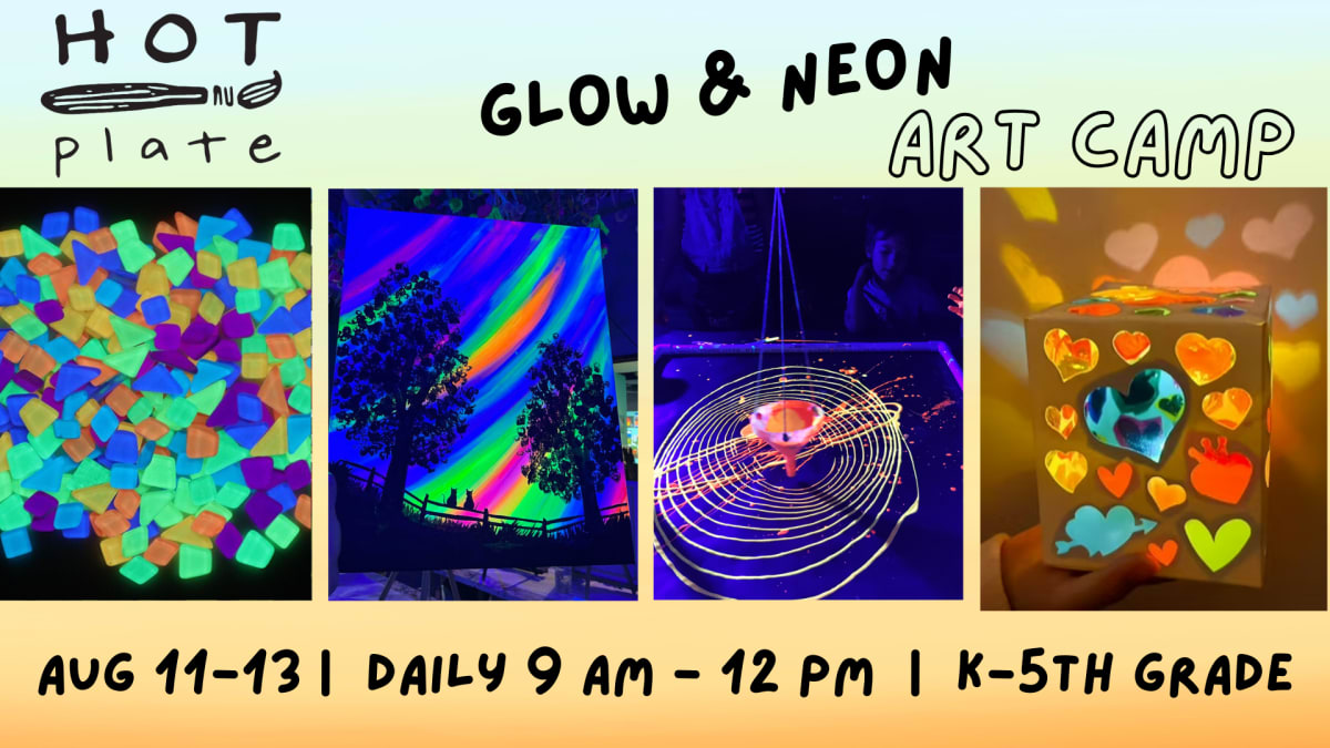 Glow & Neon Art Camp Photo
