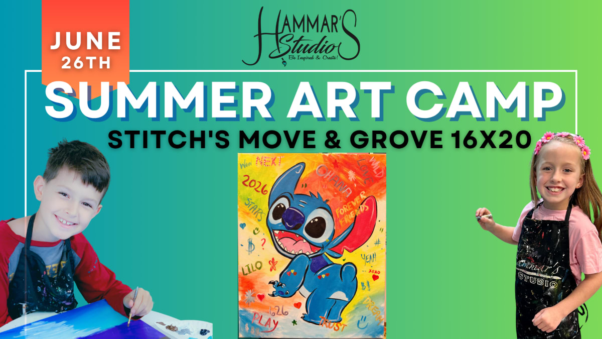 Summer Art Camp: Stitch's move & Grove -Dance Party! Jun 26th Photo