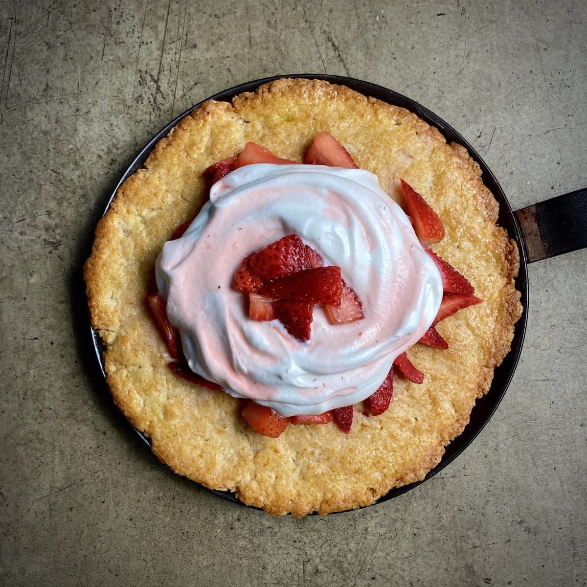 Chicken OR Eggplant Parm & Strawberry Shortcake Photo