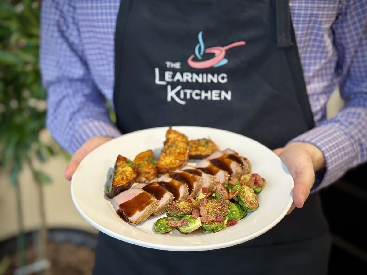 Boozy Bacon: Pork Tenderloin w/ Bourbon Sauce Photo