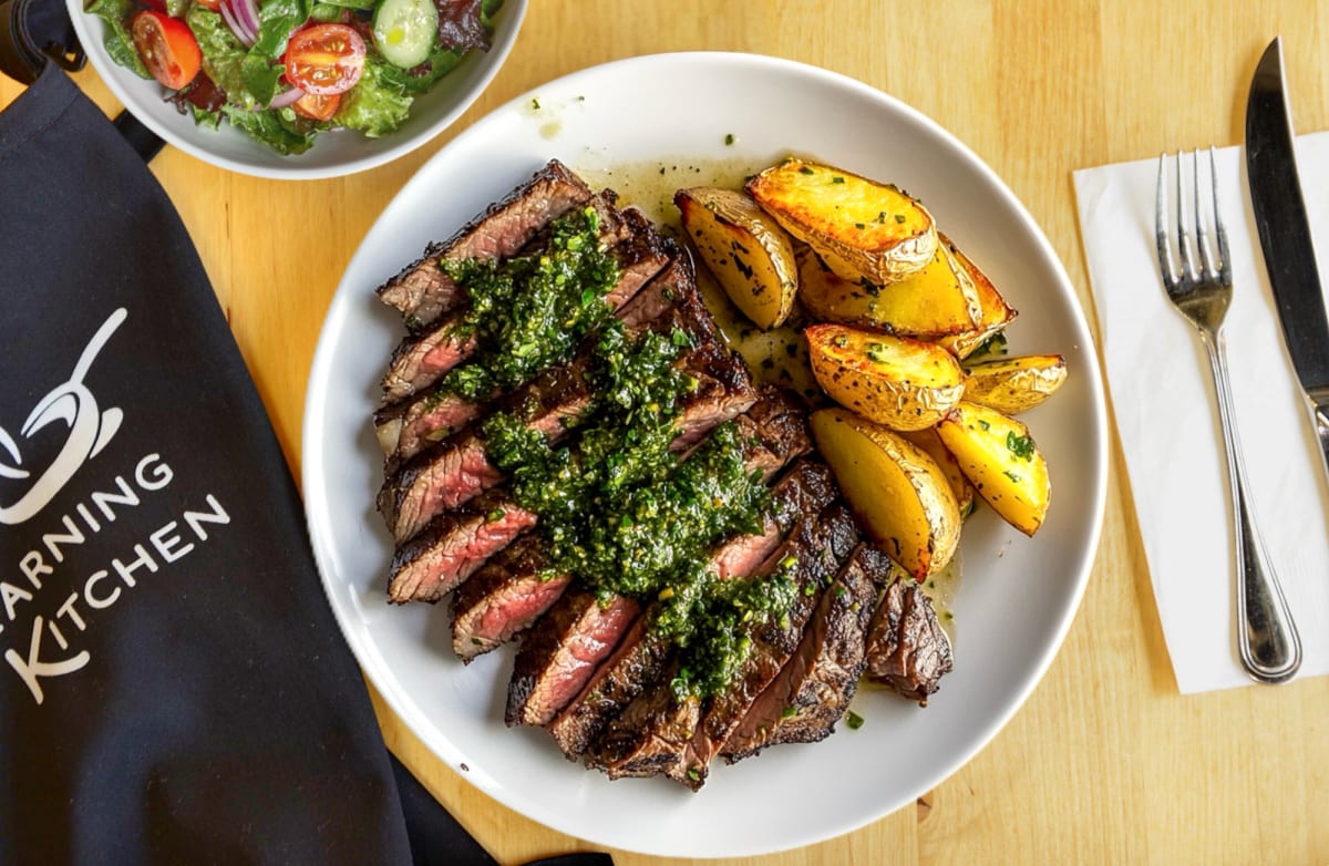 Argentinian Steak & Potatoes Photo