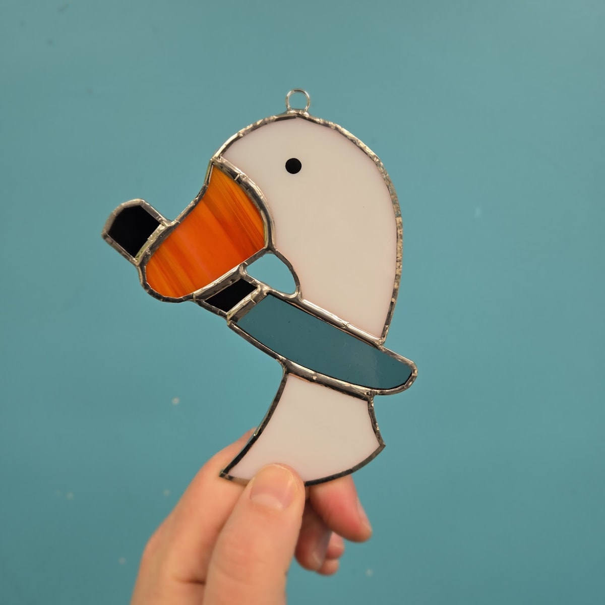 Stained Glass Goose Photo