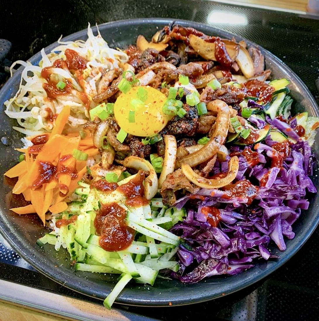 Date Night: Authentic Korean Bibimbap w/ Bulgogi Photo