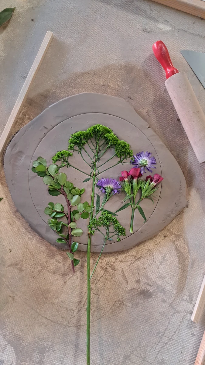 Botanical Casting & Jewelry Dish Workshop Photo