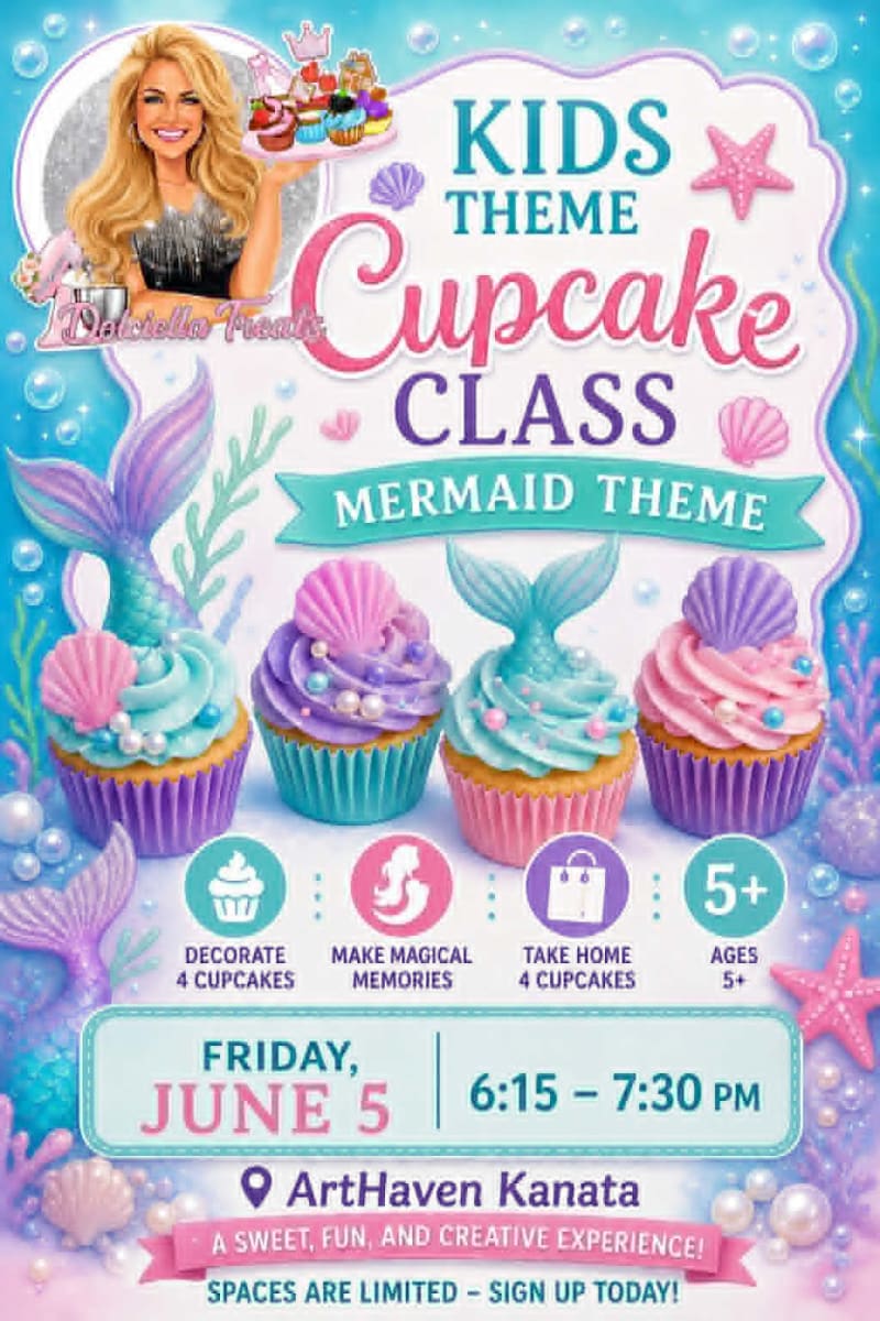 Kids' Cupcake Workshop: Mermaid Cupcakes Photo