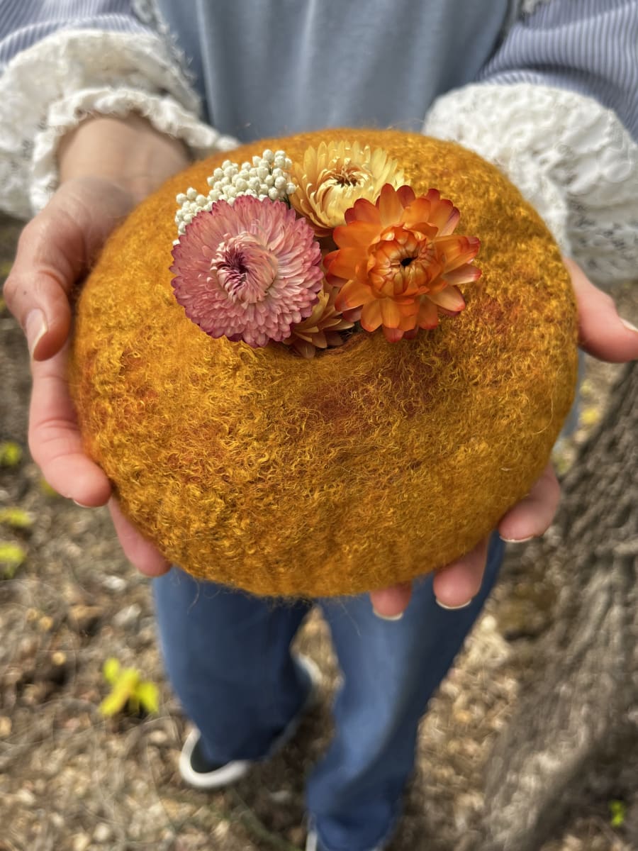 Wet Felted Bowls - Adults & 15+  at That Creative Space in Beacon Photo