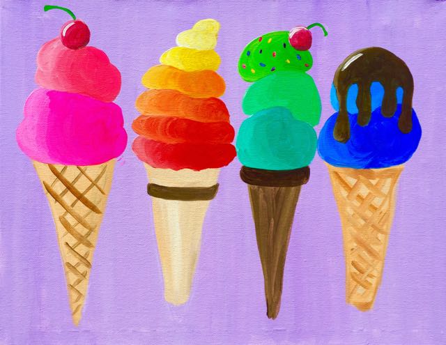 FAMILY ART - Four Cones Photo