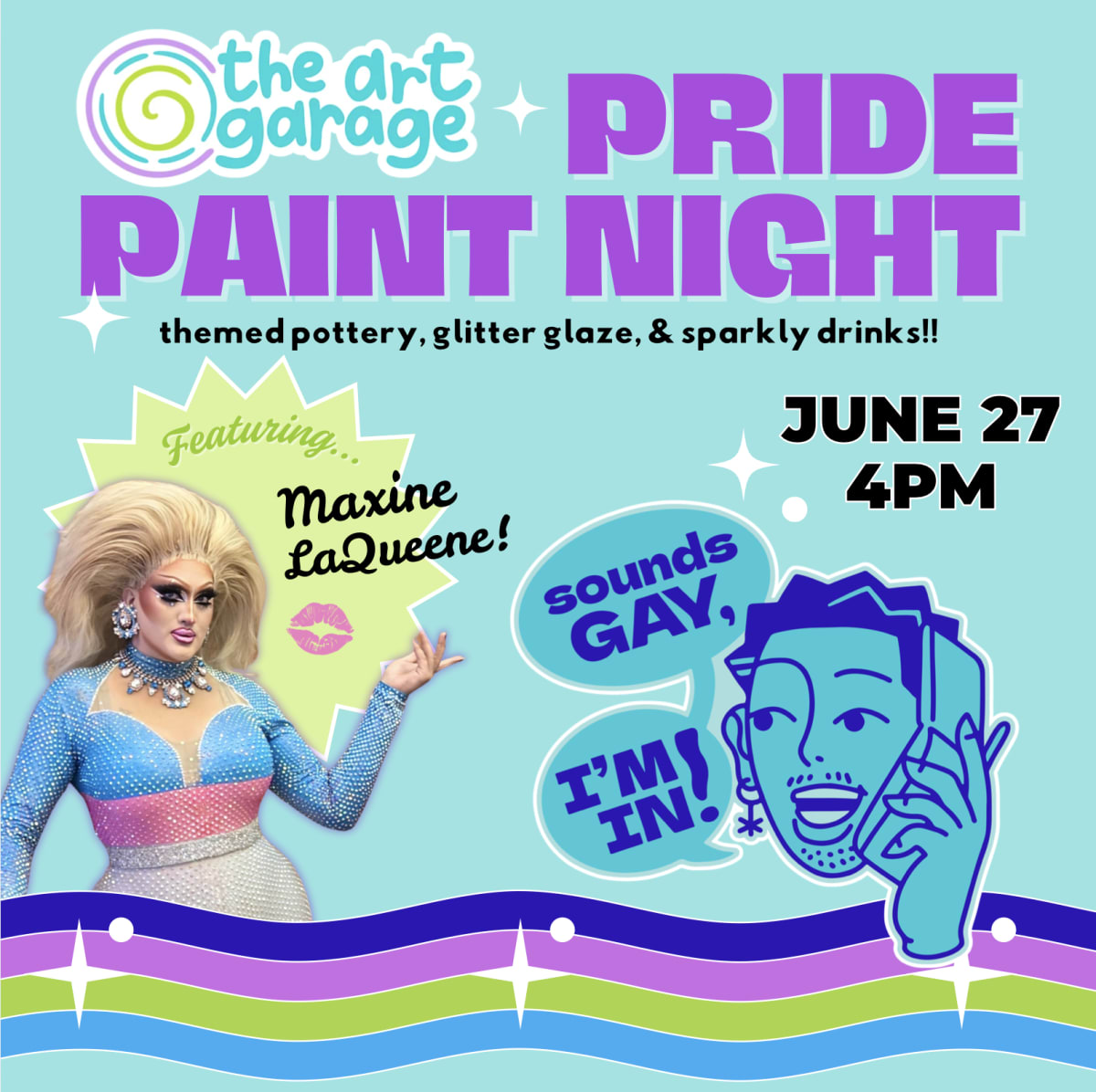 Pride Paint Night Photo