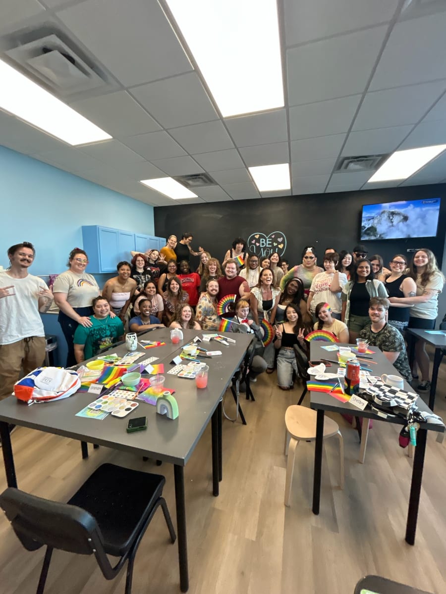 Pride Paint Night Photo