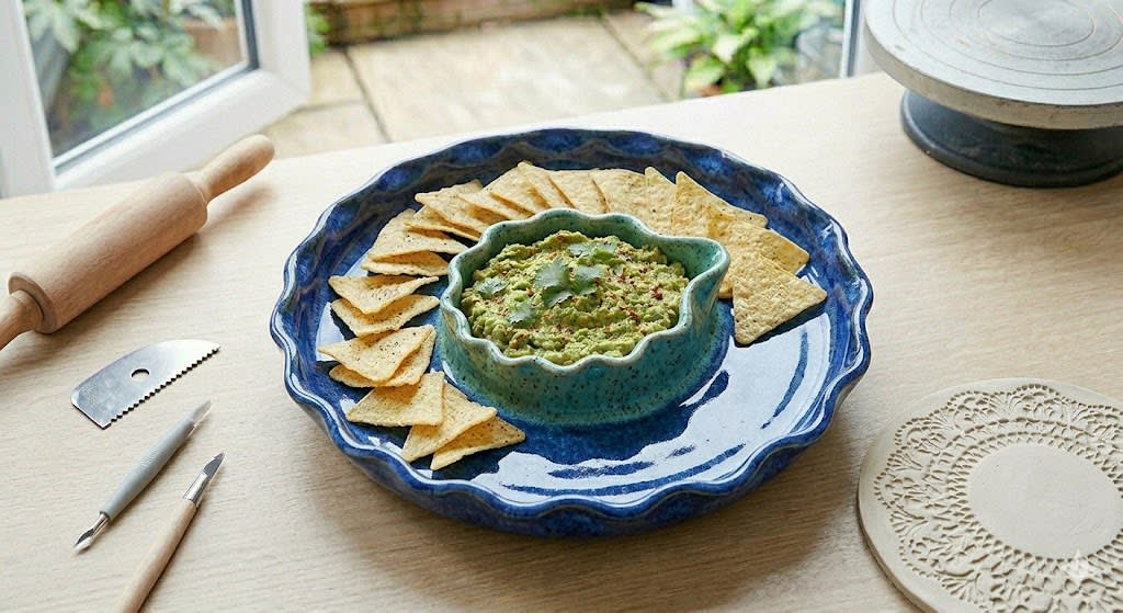 Clay Chip and Dip Bowl Workshop Photo