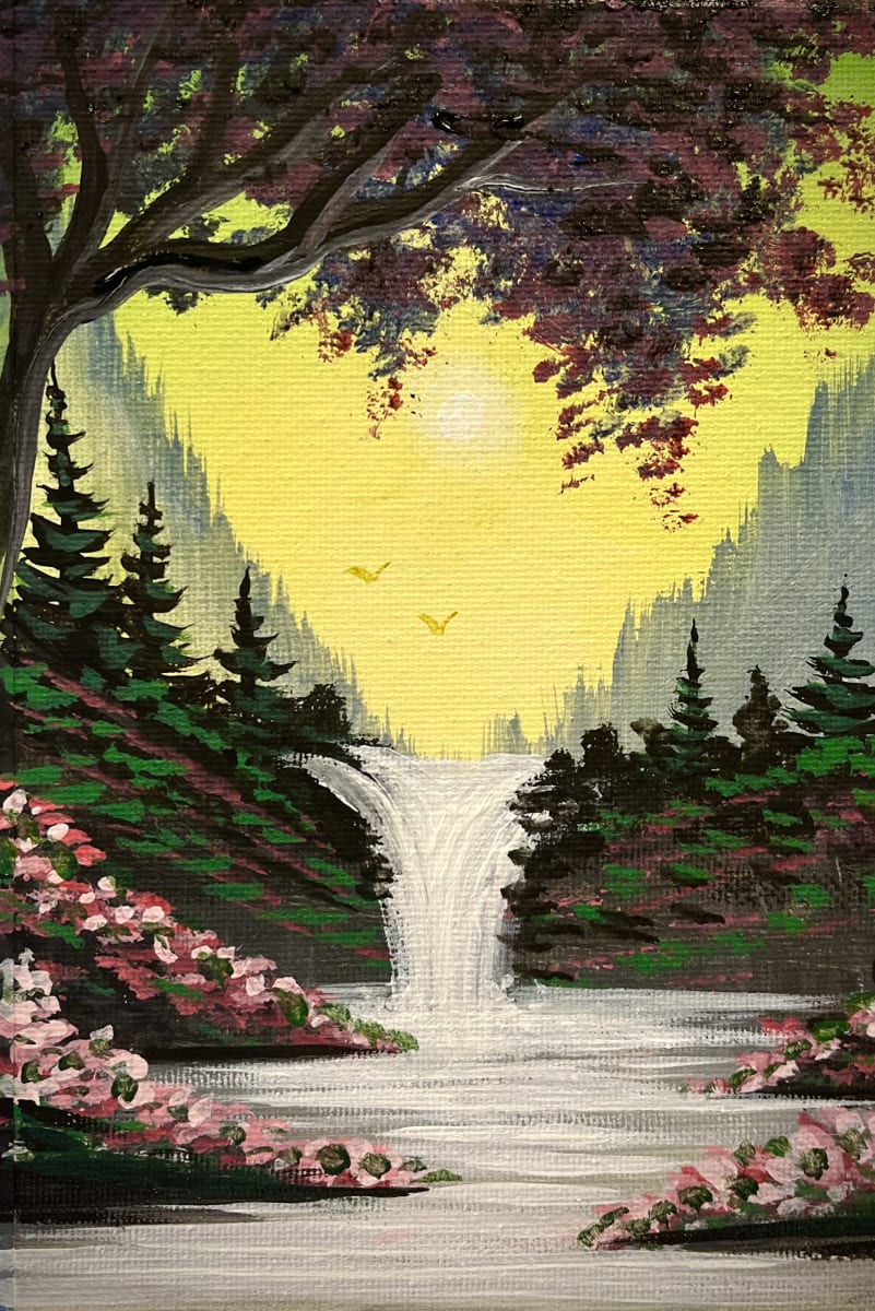 $30- Cherry Blossom Falls Photo