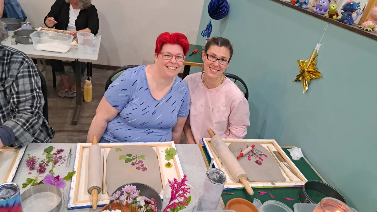 Botanical Casting & Jewelry Dish Workshop Photo