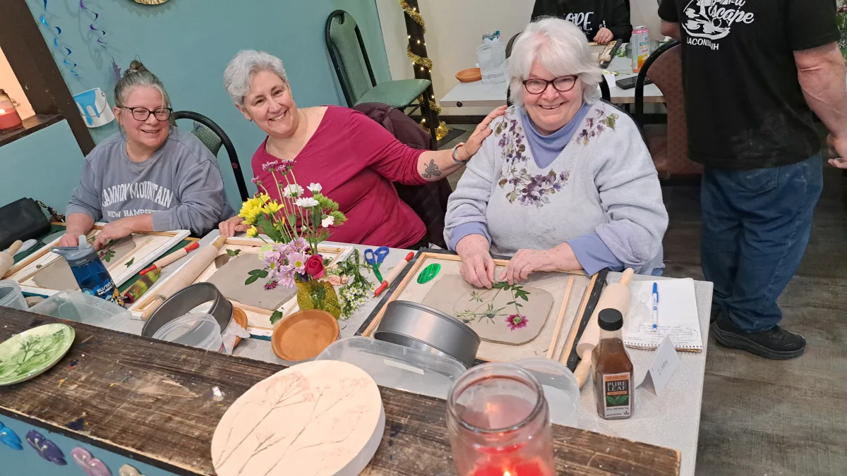 Botanical Casting & Jewelry Dish Workshop Photo