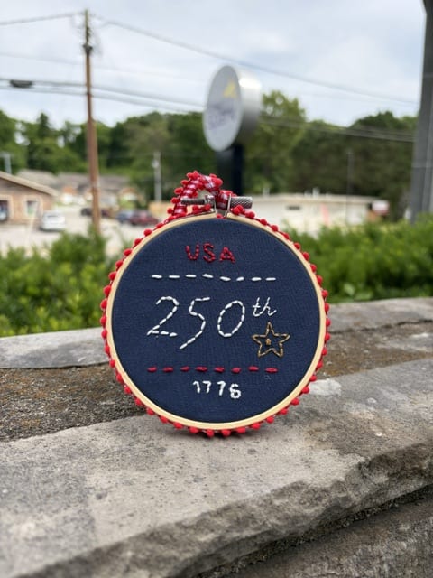 Patriotic Embroidery Photo
