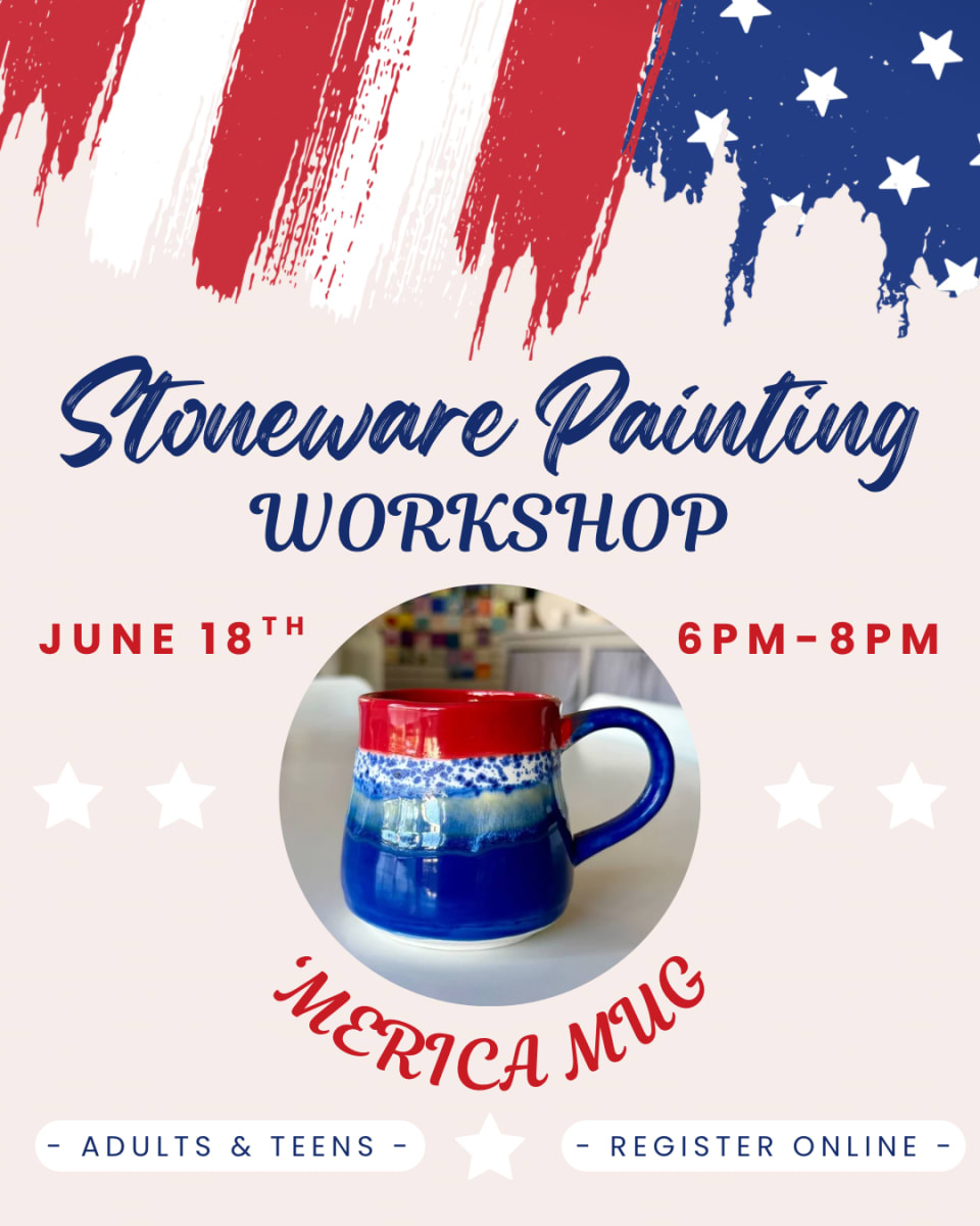 'Merica Mug- Stoneware Class Photo