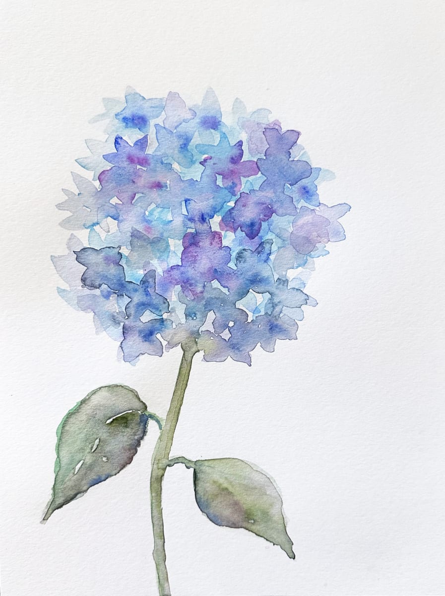 Watercolor Flowing Florals (Beginner Friendly, Adult & 15+) Photo