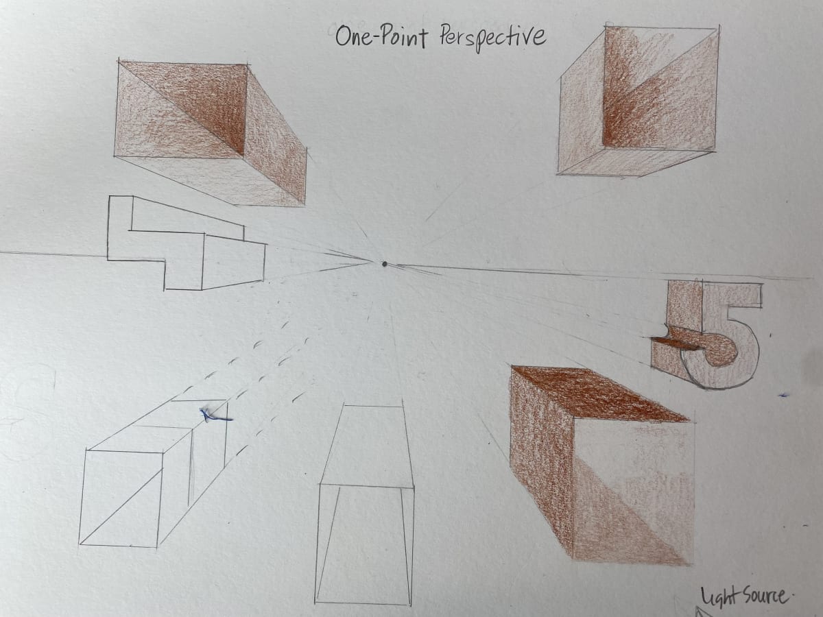 Beginning Perspective Drawing Workshop Photo