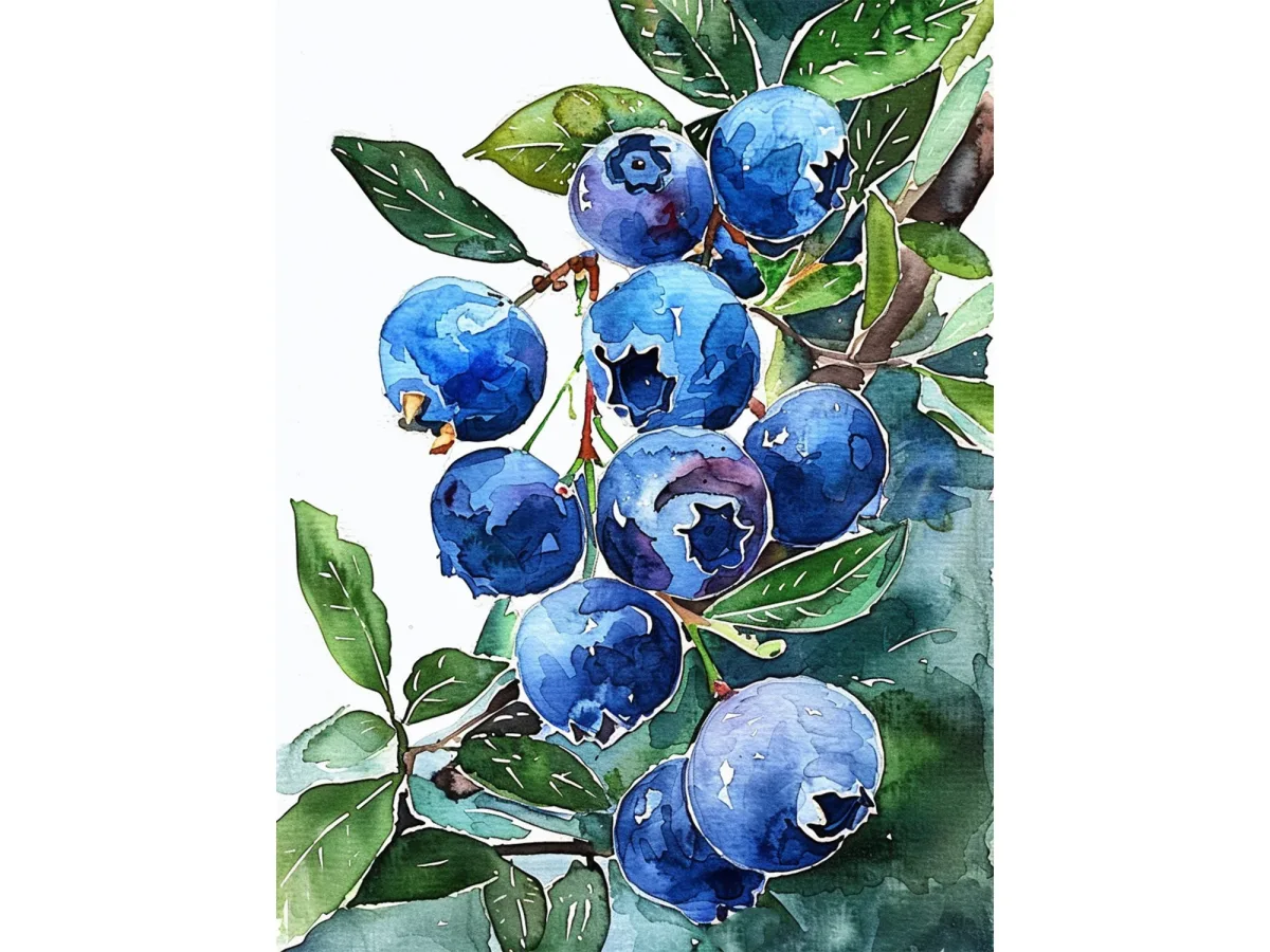 Adult Watercolor Study Group Photo