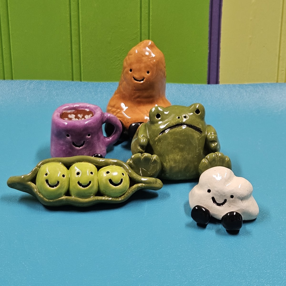 Squishy Clay Creatures! ☁️🐸 Photo