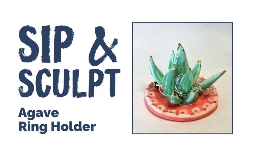 Sip & Sculpt - Agave Ring Holder Photo