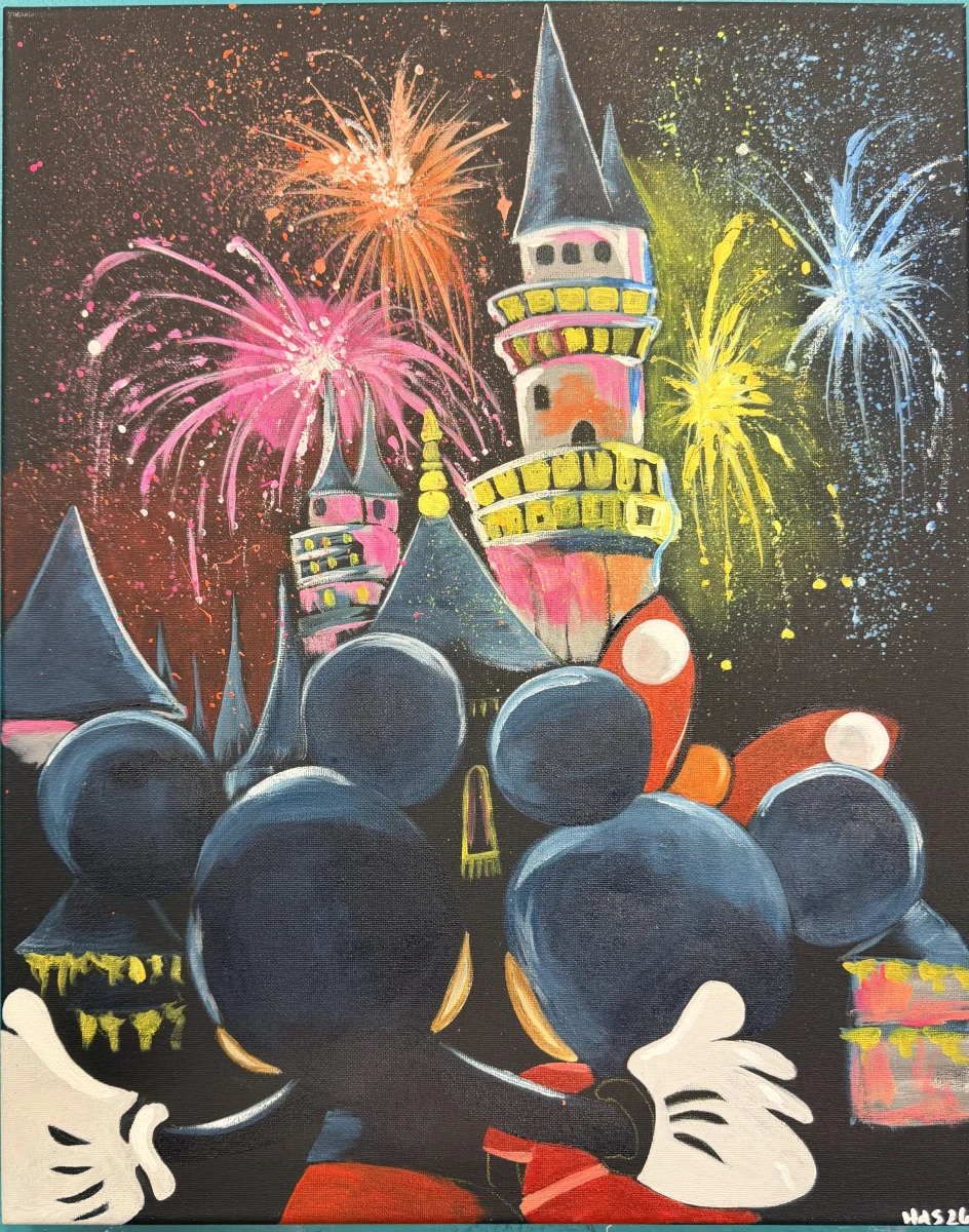 🏰 Summer Art Camp: Magic Kingdom Nights 16x20 🎢🍿 Aug 13th Photo