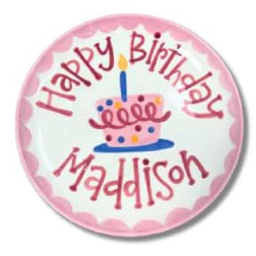 Paint Your Own Birthday Plate Tutorial Class - Thursday, June 18th | 6-8pm Photo