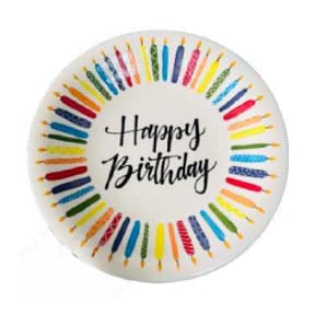 Paint Your Own Birthday Plate Tutorial Class - Thursday, June 18th | 6-8pm Photo
