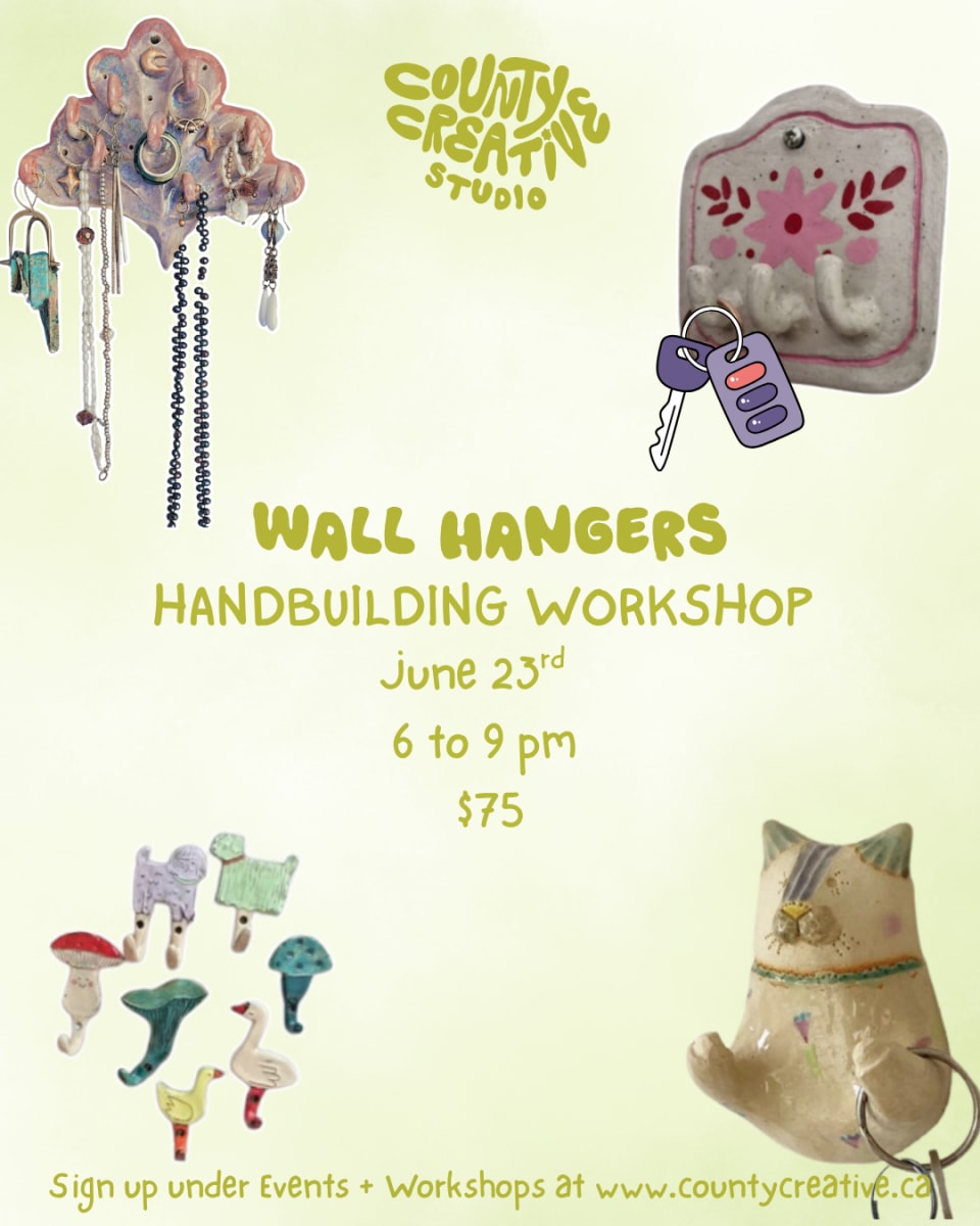Wall Hangers - Handbuilding Workshop Photo