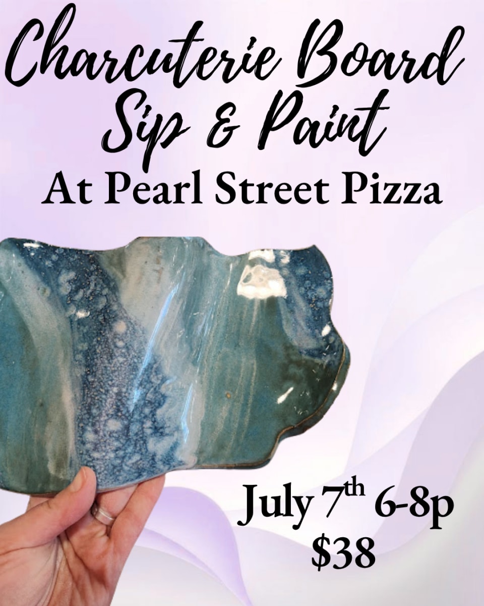 Sip and Paint Charcuterie Board Class at Pearl Street Pizza Photo