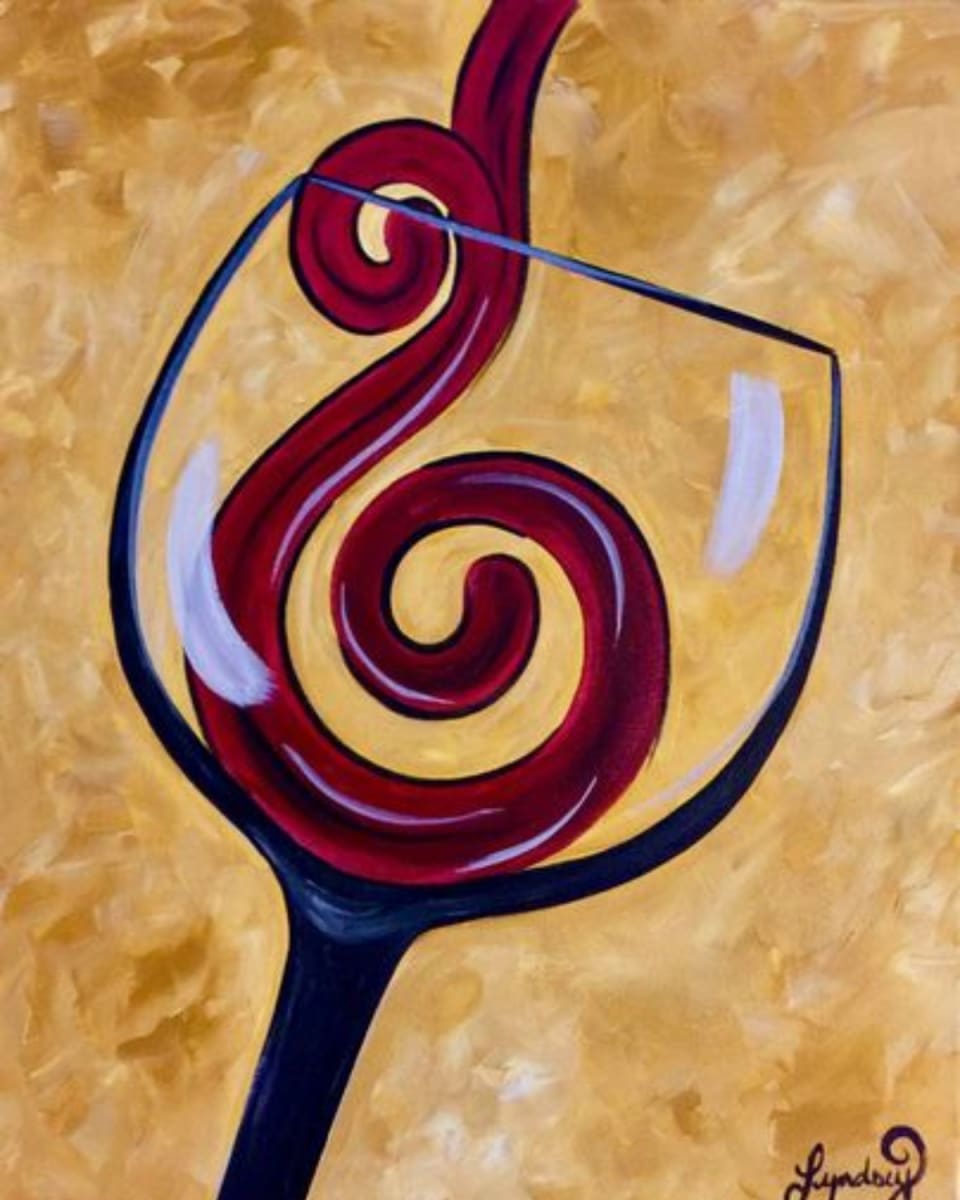 Swirl of Wine Photo
