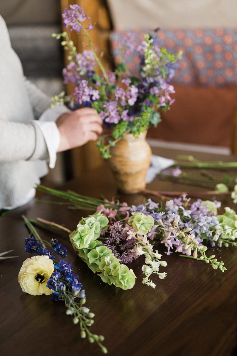 Fresh Floral Arrangement Photo