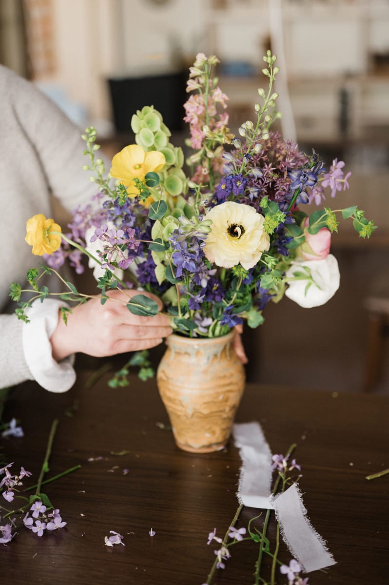 Fresh Floral Arrangement Photo